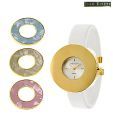 Joan Rivers White Changeable Bezel Watch