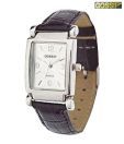 Gossip Black Croc Leather Strap Watch