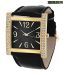 Joan Rivers Black Shimmering Strap Watch