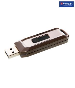 Verbatim Metallic USB Flash Drive 16GB (Black)
