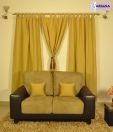 ARIANA Rose Beige Door Curtains