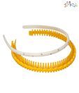 Jokdz Pretty Yellow & White Hairband Combo