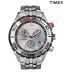 Timex Chrono Silver INDIGLO Steel Watch