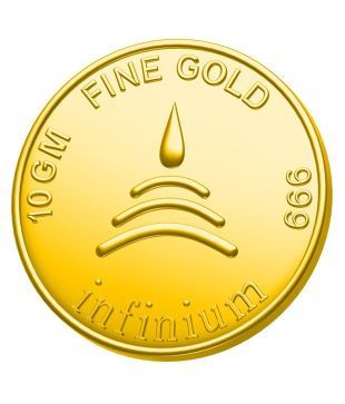 Infinium 24kt 10g 999 Purity ASSAY Certified Flower Gold Coin