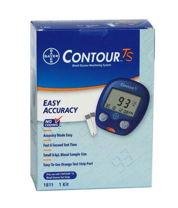Bayer Contour TS Blood Glucose Meter Buy Diabetic Care Online in India