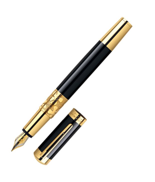 Waterman Elegance Black GT Fountain Pen(Fine Nib) Buy Online at Best