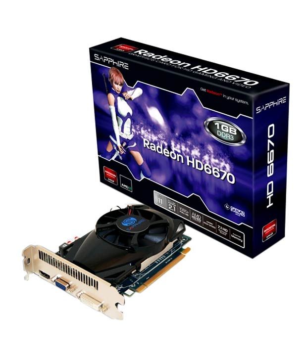 Sapphire AMD/ATI Radeon HD 6670 1GB DDR3 Graphics Card Buy Sapphire