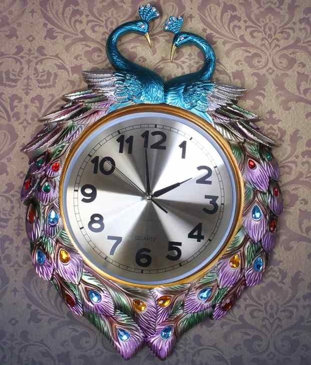 Everything Imported European Retro Peacock Wall Clock Buy Everything