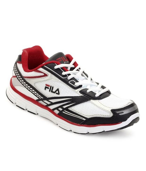 fila shoes red and white