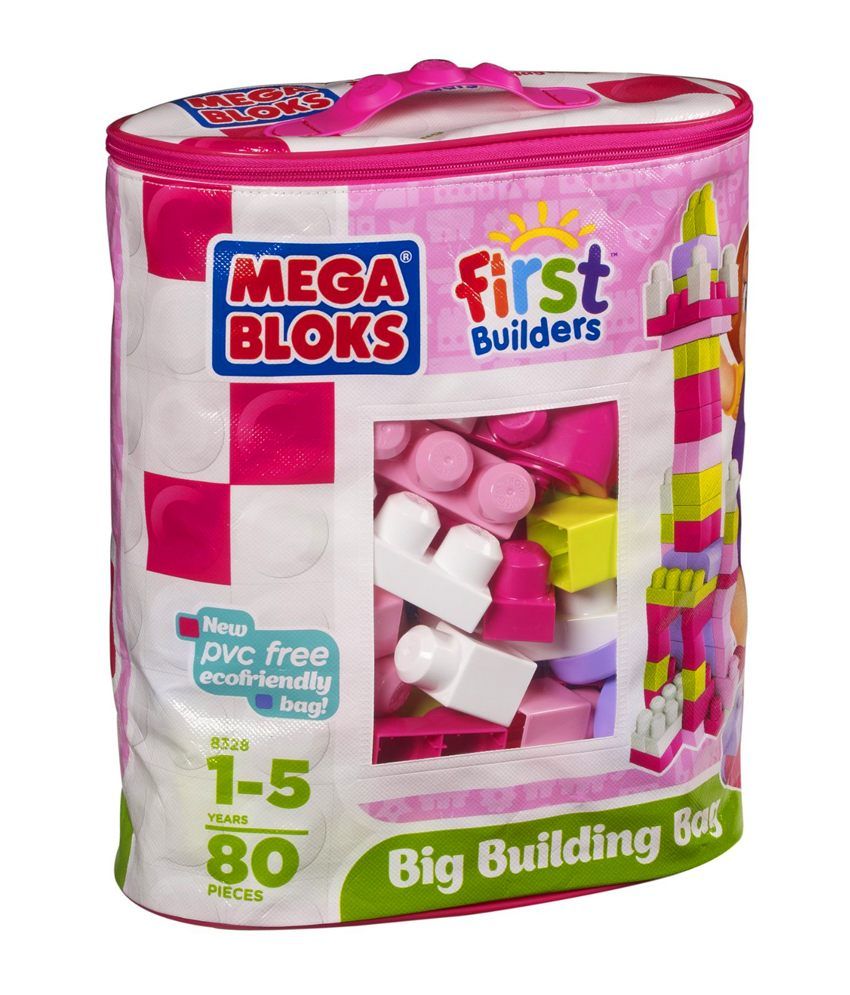 Mega Bloks Building Bag 80 Piece Buy Mega Bloks Building Bag 80