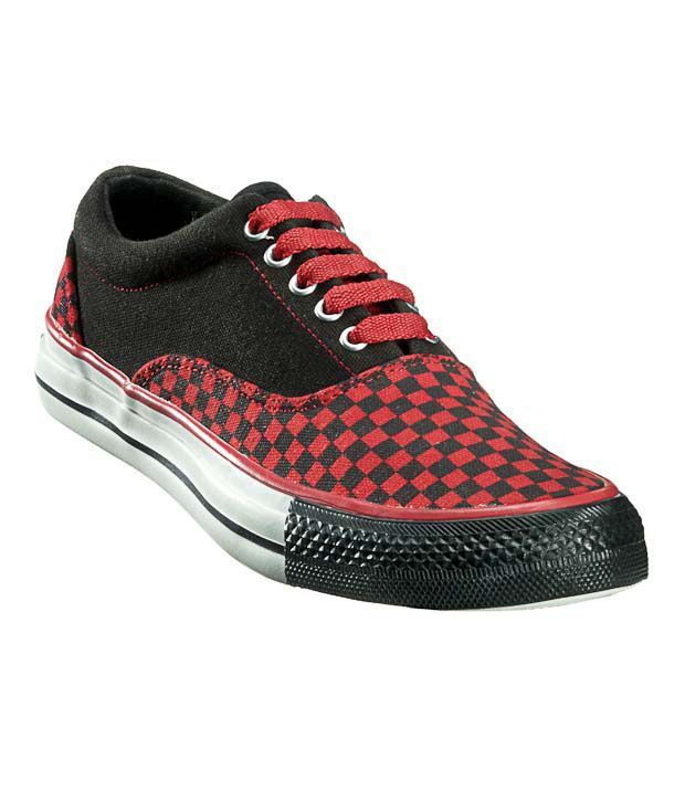 red and white checkered converse