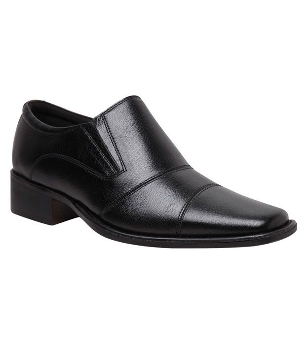 Buy Hush Puppies Glossy Black Formal Shoes for Men | Snapdeal