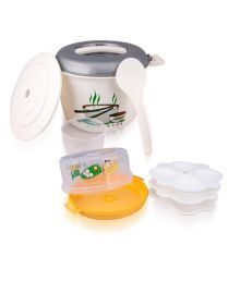 Nayasa Microwavable Idli Maker & Rice Cooker Set