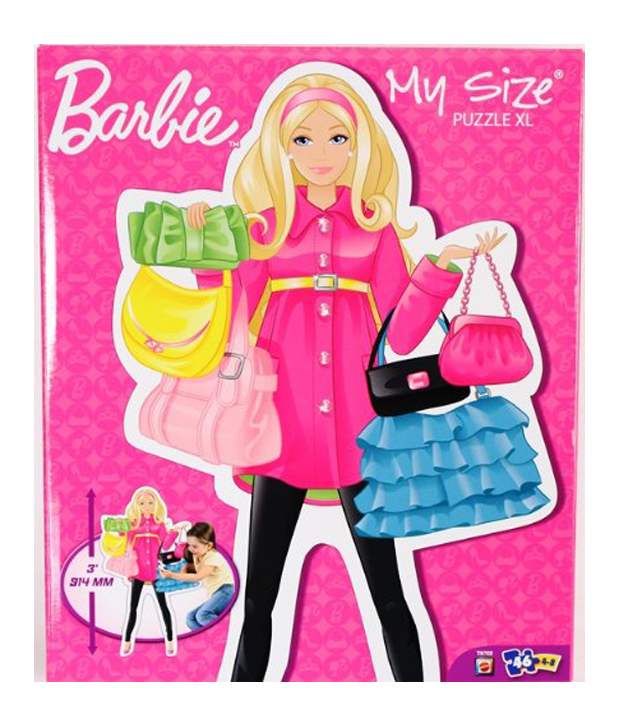 puzzle barbie doll