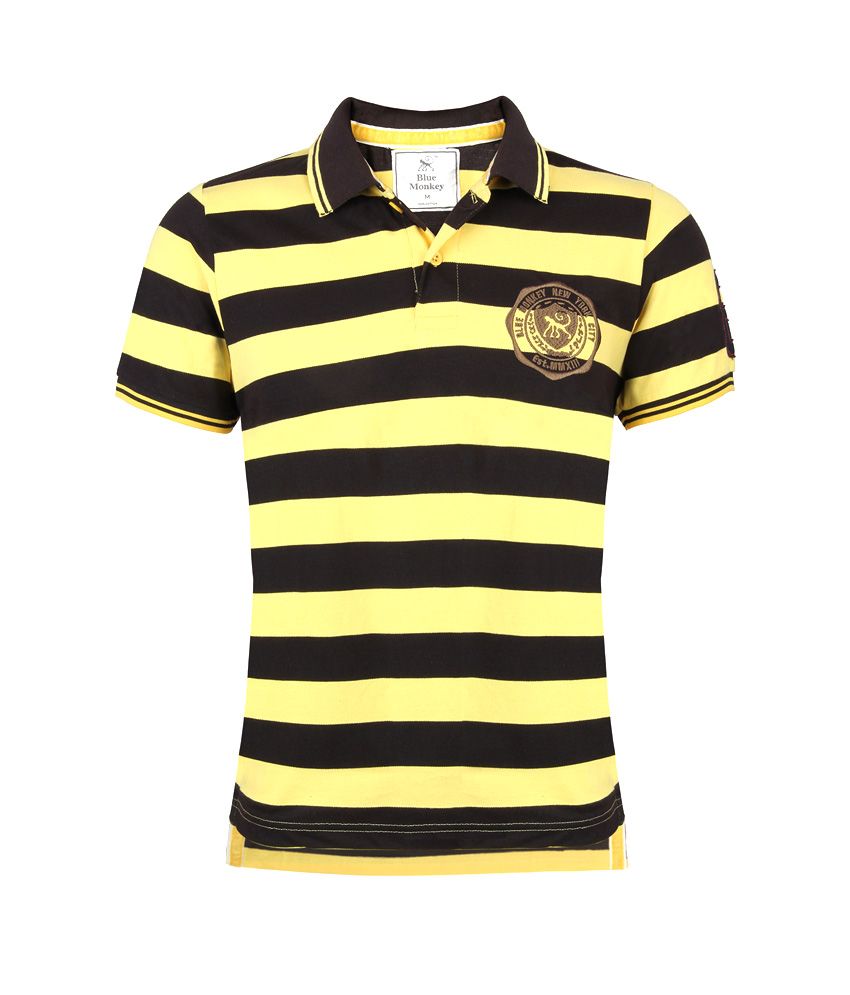 monkey in yellow shirt