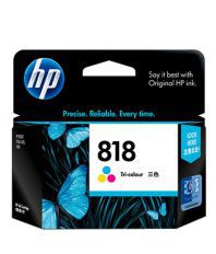 HP 818 Tri-color Ink Cartridge
