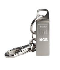 Strontium 64GB Ammo Pen Drive  (Silver)