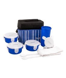 Nayasa Blue Airtight Lunch Box