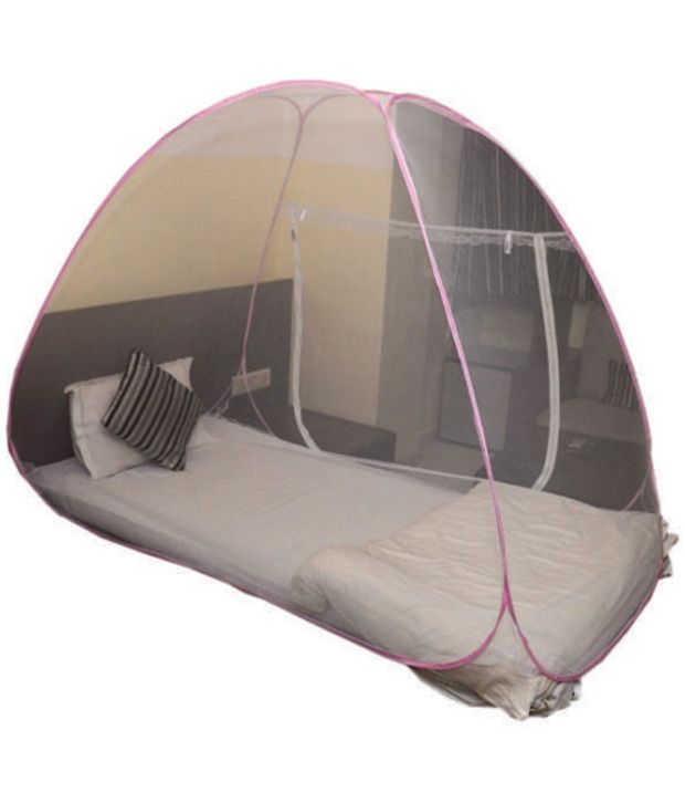 Classic Pink Single Bed Folding Mosquito Net Buy Classic Pink Single