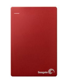 Seagate 1TB Backup Plus Slim External Hard Disk (Red)