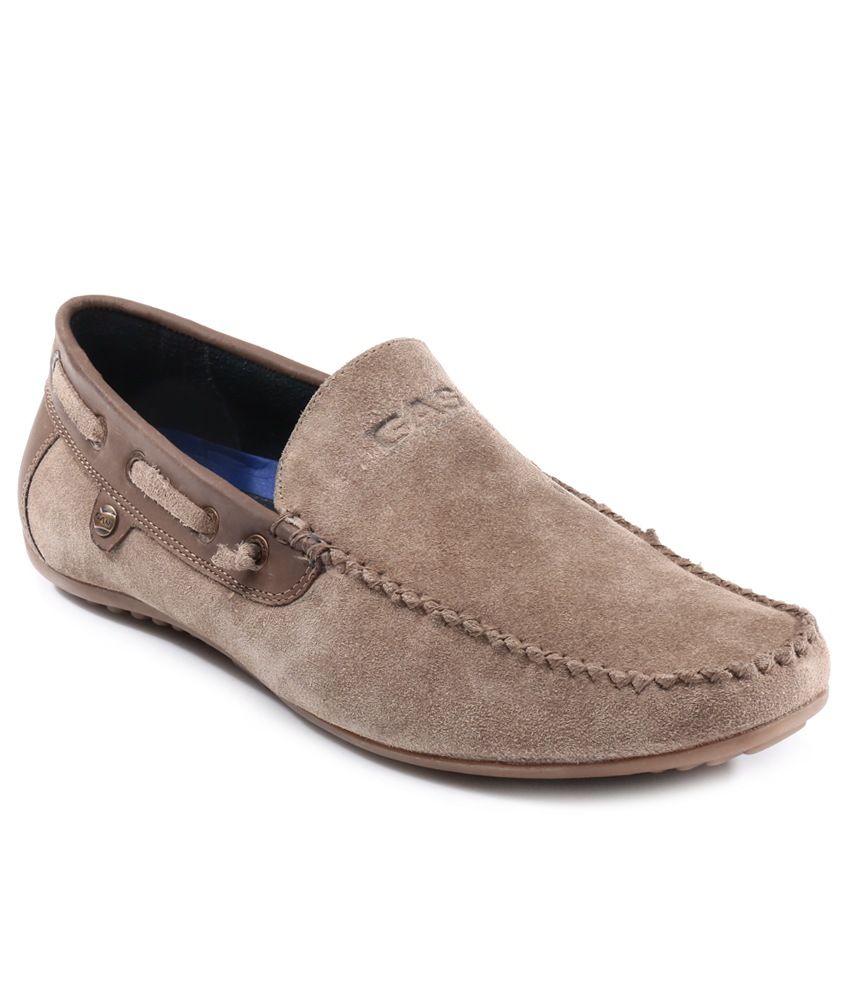 Gas Khaki Loafers(Maylar) Price in India- Buy Gas Khaki Loafers(Maylar) Online at Snapdeal