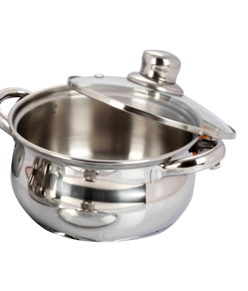 Induction Bottom Belly Sauce Pot (18CMS) Buy Online at Best Price in