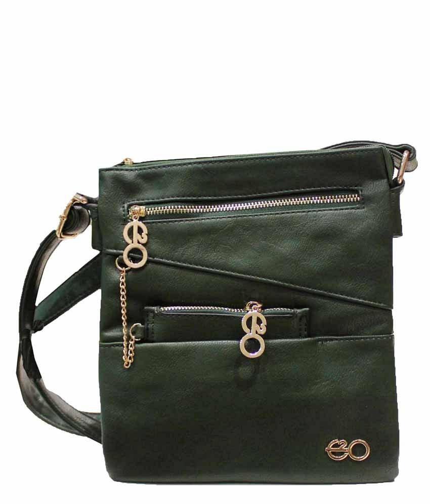 green sling bags