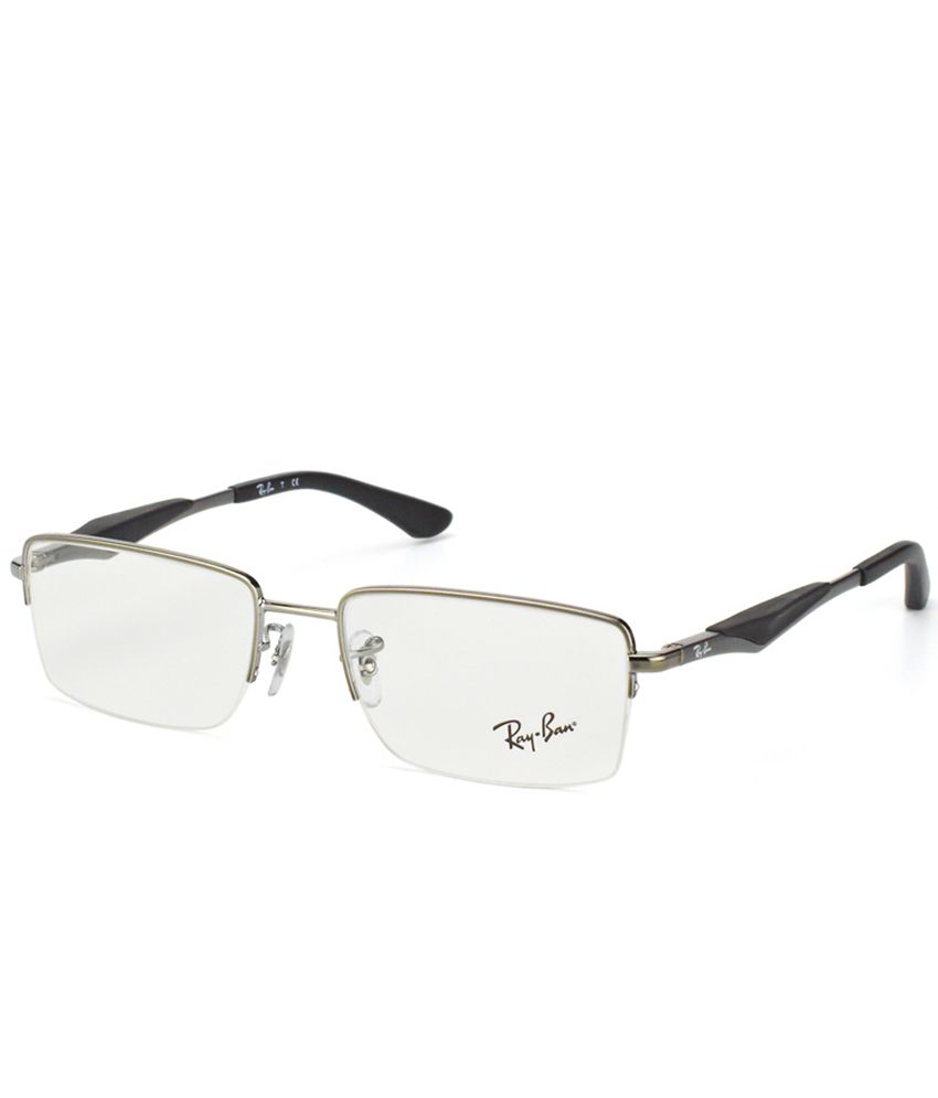 RAYBAN RX6285250251 Men Rectangle Eyeglasses Buy RAYBAN RX6285250251 Men Rectangle