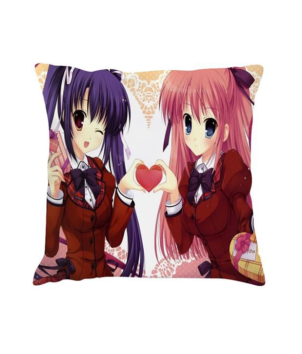 Amore Anime Heart Cushion Cover - Buy Amore Anime Heart Cushion Cover