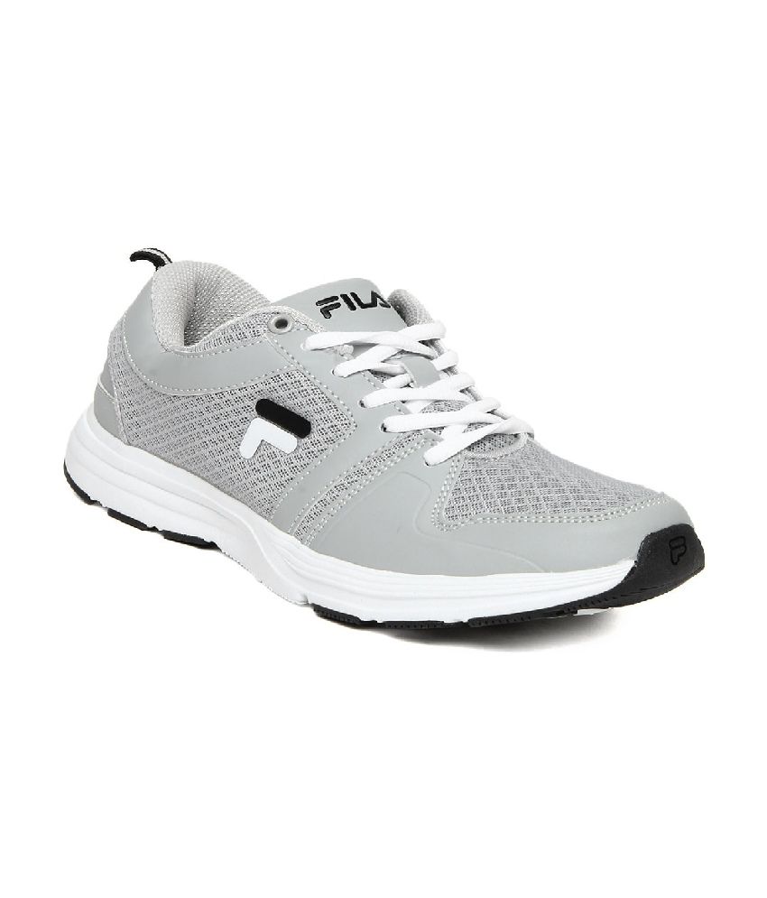 fila gray shoes