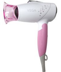 Vega VHDH 09 Aroma Dry 1200 Hair Dryer Pink And White