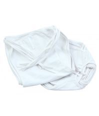 Super Baby Cotton Cloth Diaper White