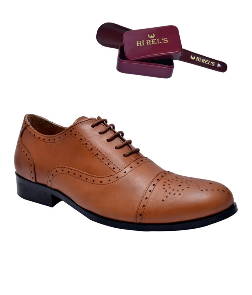 mens tan oxfords