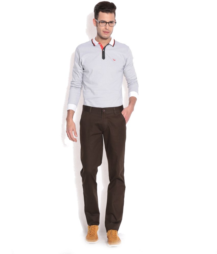 Club Avis Usa Brown Slim Casuals - Buy Club Avis Usa Brown Club Avis Usa Brown Slim Casuals - Buy Club Avis Usa Brown