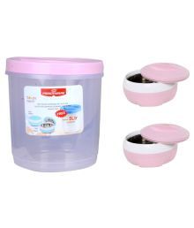 Princeware Casseroles & 5 Litre Storage Container Combo (set Of 3)