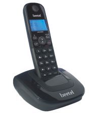 Beetel X66 Cordless Landline Phone (Black)