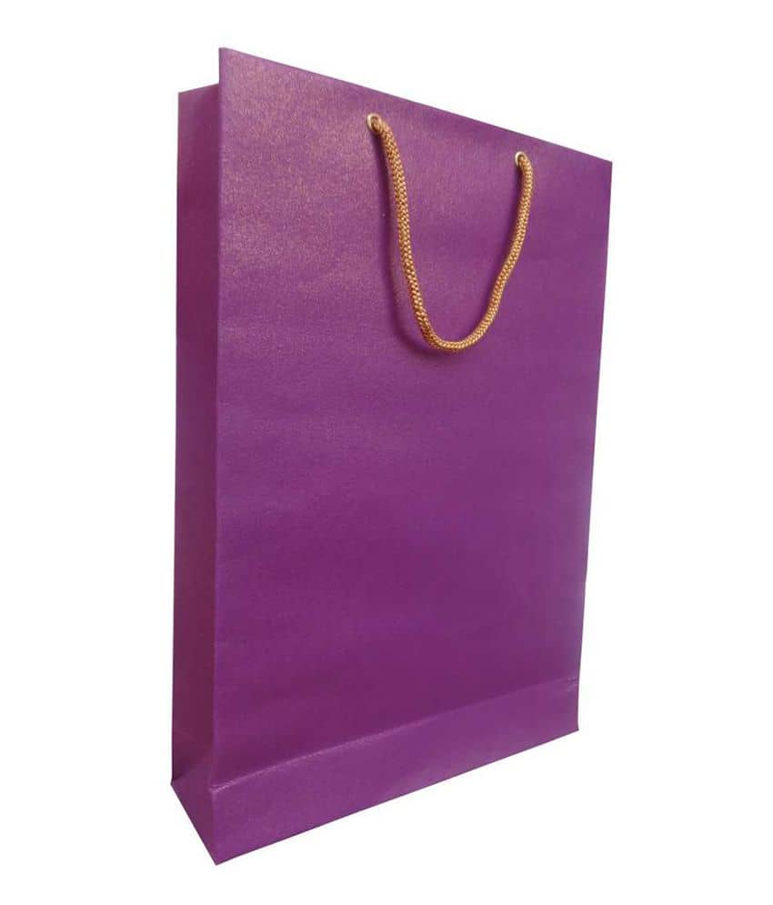 glitter paper bag