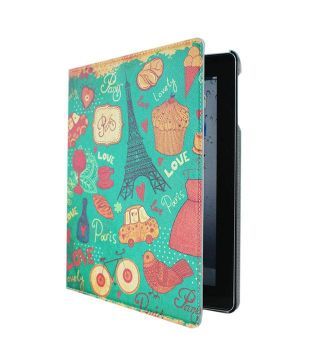 Kolorfish Ihappy Synthetic Leather Flip Ipad 2,3 4