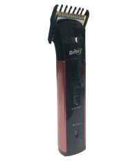 Brite Bht-400-Black/Red Salonpro Dc Rechargeable Hair Trimmer