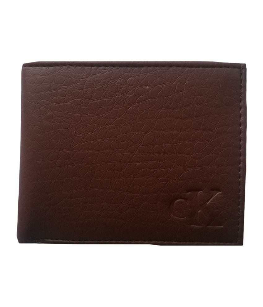 Calvin Klein Brown Non Leather Casual Wallet: Buy Online at Low Price in India - Snapdeal