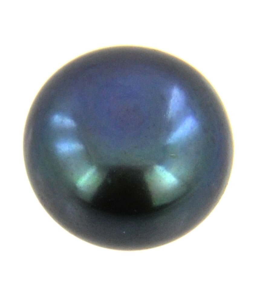 Barishh Gems 10.13ct Igli Certified Roundish Black Pearl Gemstone Buy Barishh Gems 10.13ct Igli
