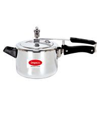 Impex Instar Ib3 Induction Base Aluminium Pressure Cooker With Inner Lid - 3 Litre