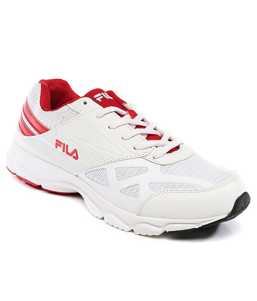 fila white shoes for men