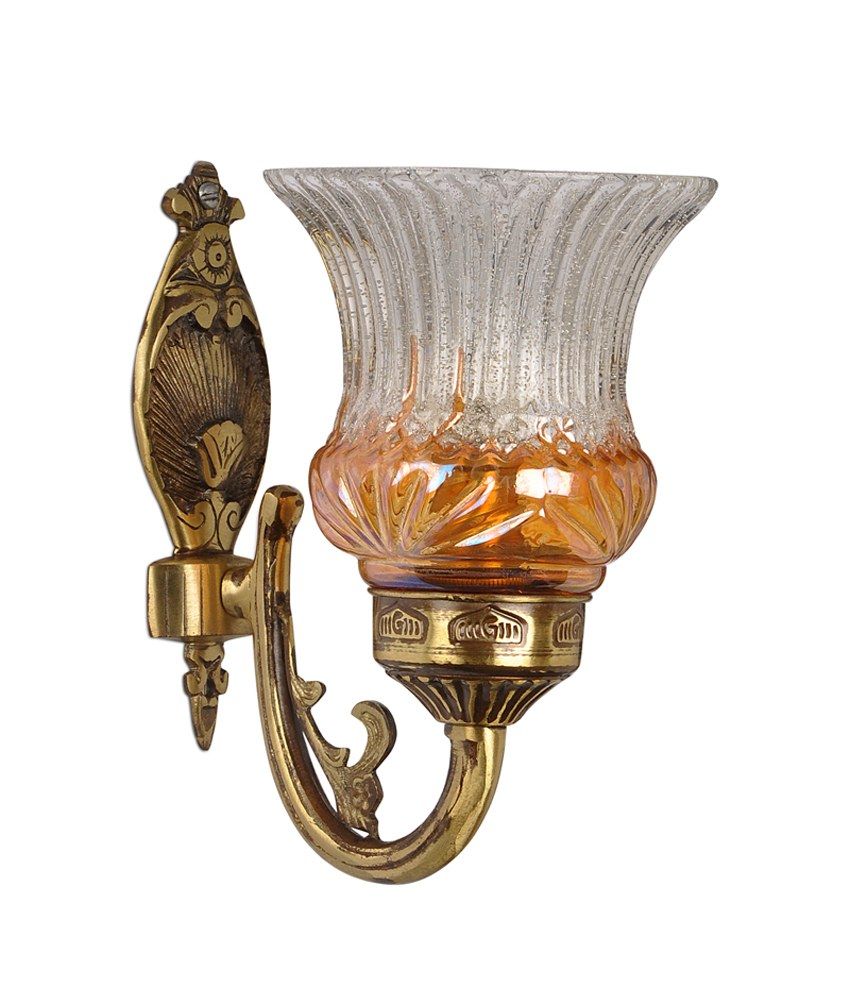 Fos Lighting Lustrous Single Antique Brass Wall Light Buy Fos Lighting Lustrous Single Antique