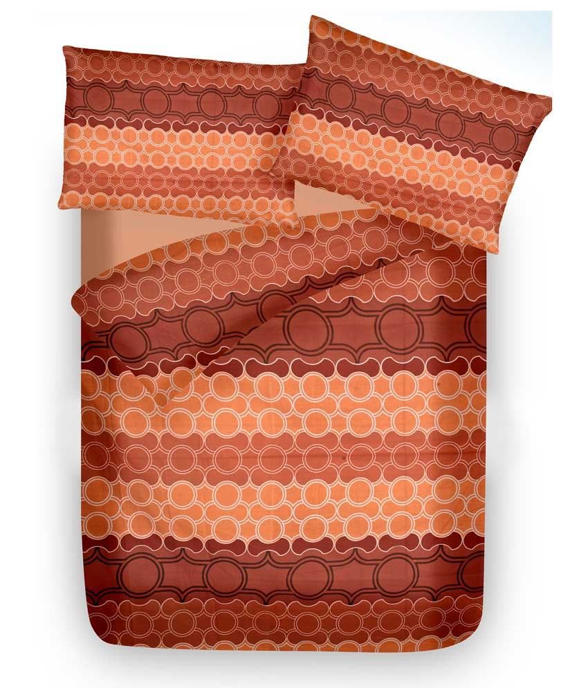 Bedline Home Two Multicoloured Single Bedsheets Set Buy Bedline Home Two Multicoloured Single