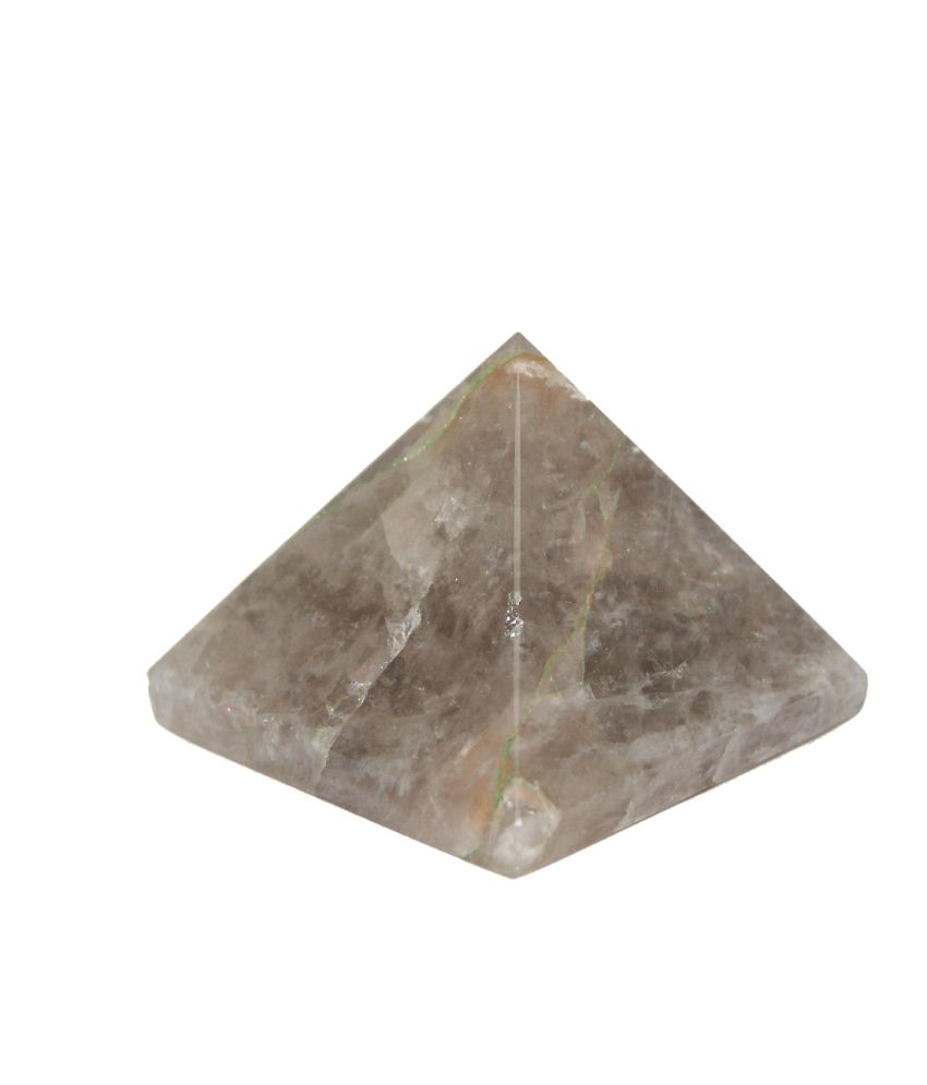 Divya Mantra Metaphysical Crystal Chakra Pyramid In Smoky Quartz