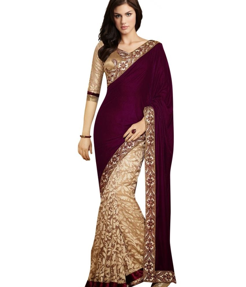 nanda silk mills maroon brasso saree buy nanda silk mills maroon brasso saree at low nanda silk mills maroon brasso saree buy nanda silk mills maroon brasso saree at low