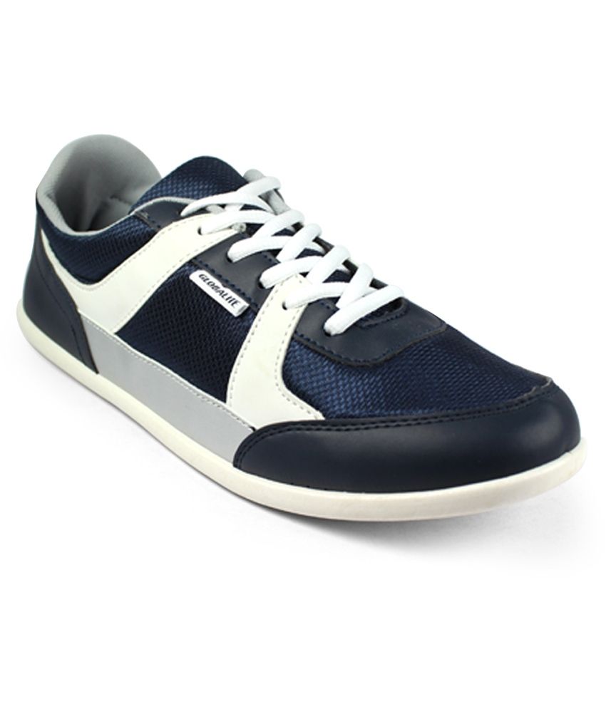 Globalite Navy And White Casual Shoes Price in India Buy
