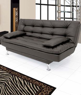69% off on Furny Sofa Cum Bed In Black worth 48749 at Rs. 14999