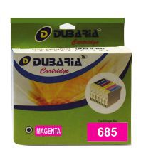 Dubaria 685 Mgenta Ink Cartridge For Hp 685 / Cz124aa